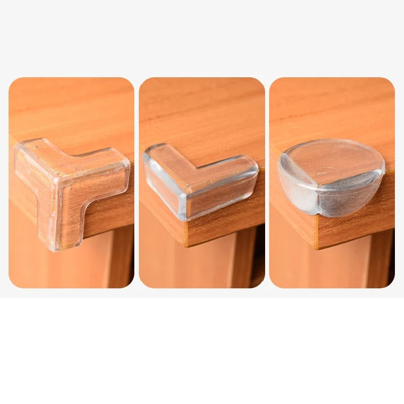 Silikon Eckschutzleisten für Baby – Set mit 4 oder 10 Stück