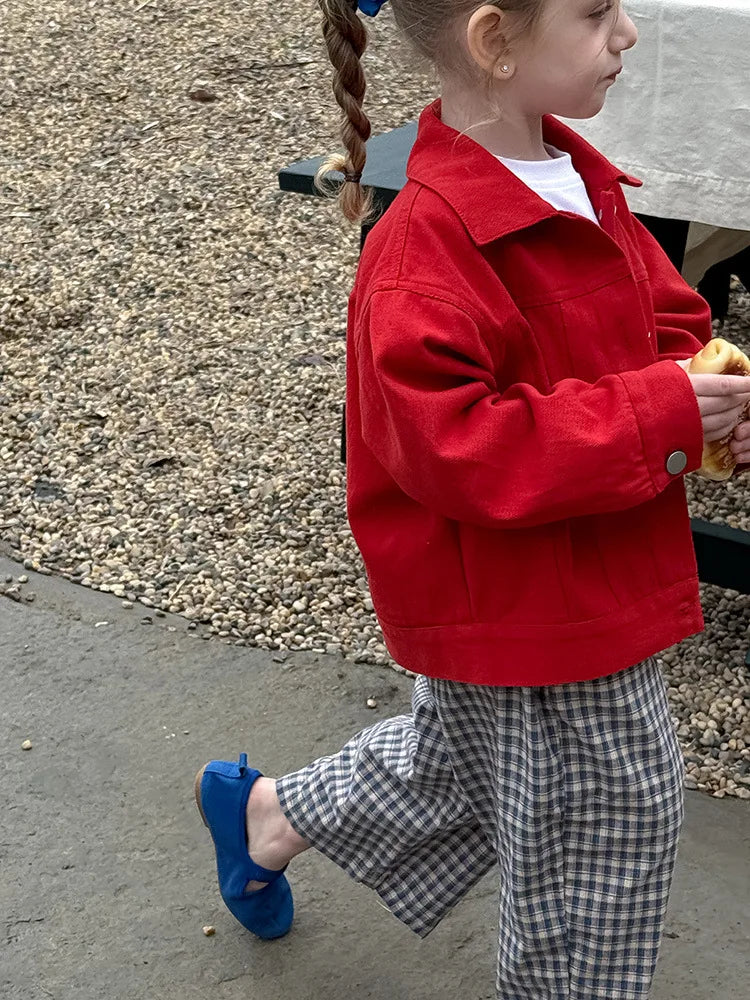 LUNÉ Kinderjacke mit Stickerei | Unisex-Jacke aus Baumwolle (1–9 Jahre)