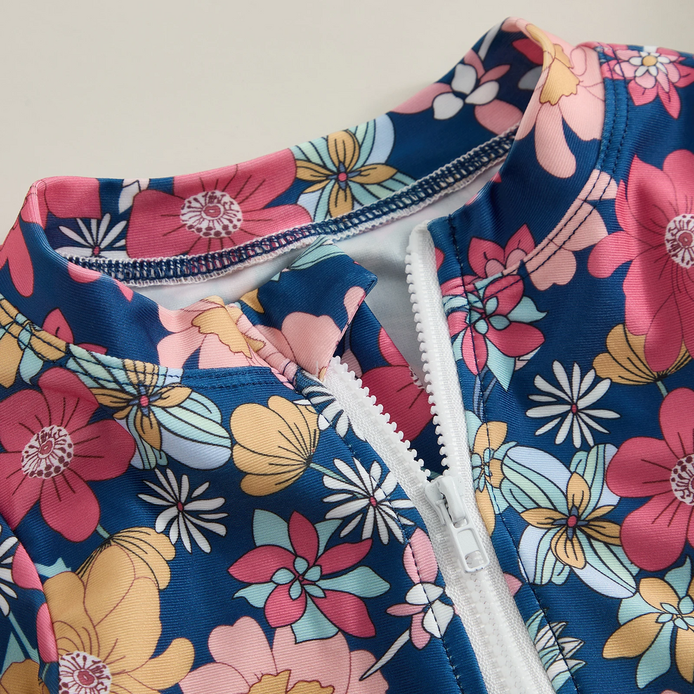 Badpak mit UV-Schutz – Baumwolle/Polyester, Größe 0-3 Jahre – Mino & Mizu