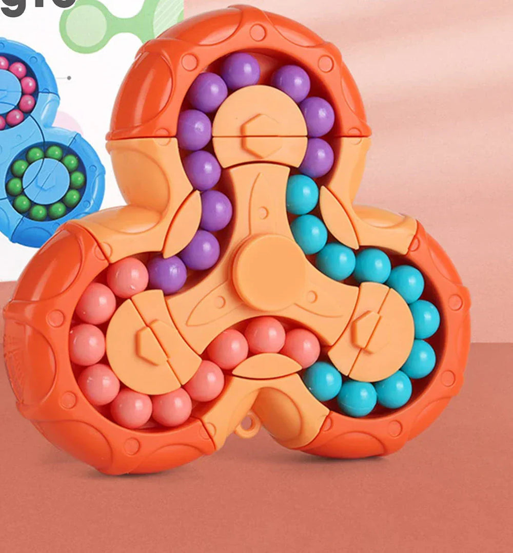 Fidget-Spinner-Puzzle für Kinder – Drehendes Anti-Stress- & Sensorikspielzeug