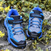 Wanderschuhe Kinder wasserdichtes Leder – gefüttert, rutschfeste Sohle, warm | Outdoorschuhe