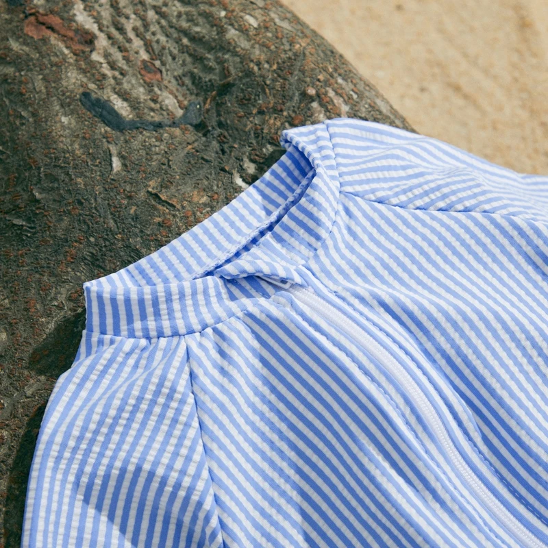 UV-Babypaket mit Hut – Sommer-Badeanzug mit Reißverschluss (0-3 Jahre)