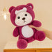 Plüsch-Teddybär 2-in-1 mit abnehmbarer Mütze – weiche Füllung, Handwäsche | Stofftier