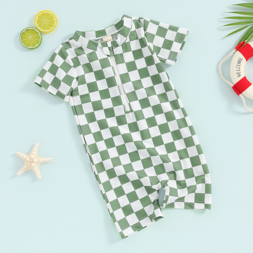 SplashJoy Bade Overall für Baby & Kleinkind | UV-Schutz | Schnell trocknend | Unisex | 0-4 Jahre