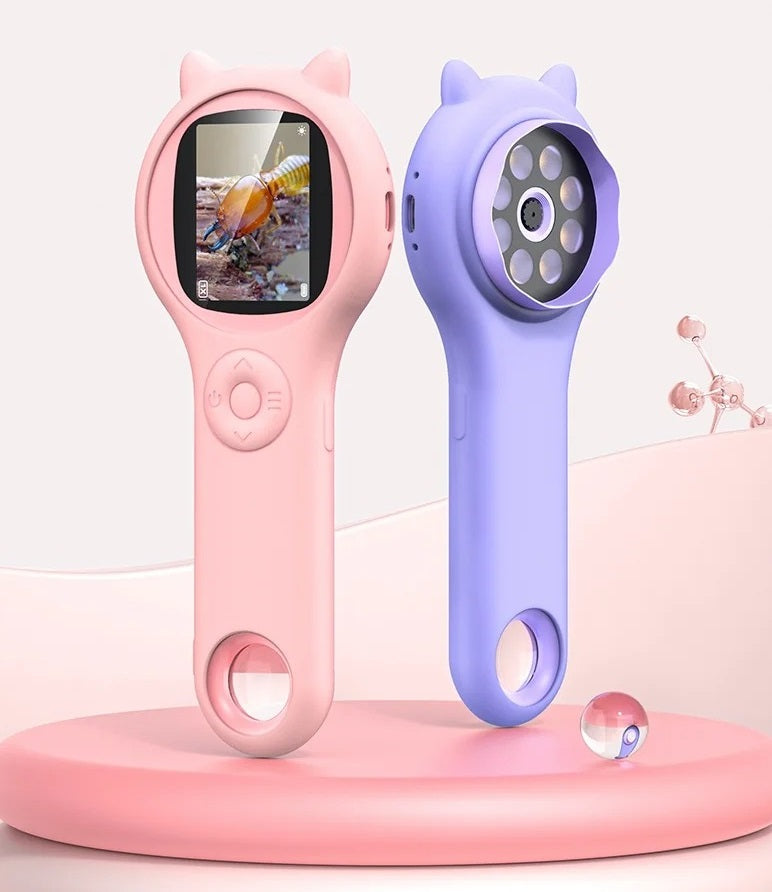 Digitale Kinder-Mikroskop 250x Zoom – HD Wissenschaftsspielzeug für kleine Entdecker