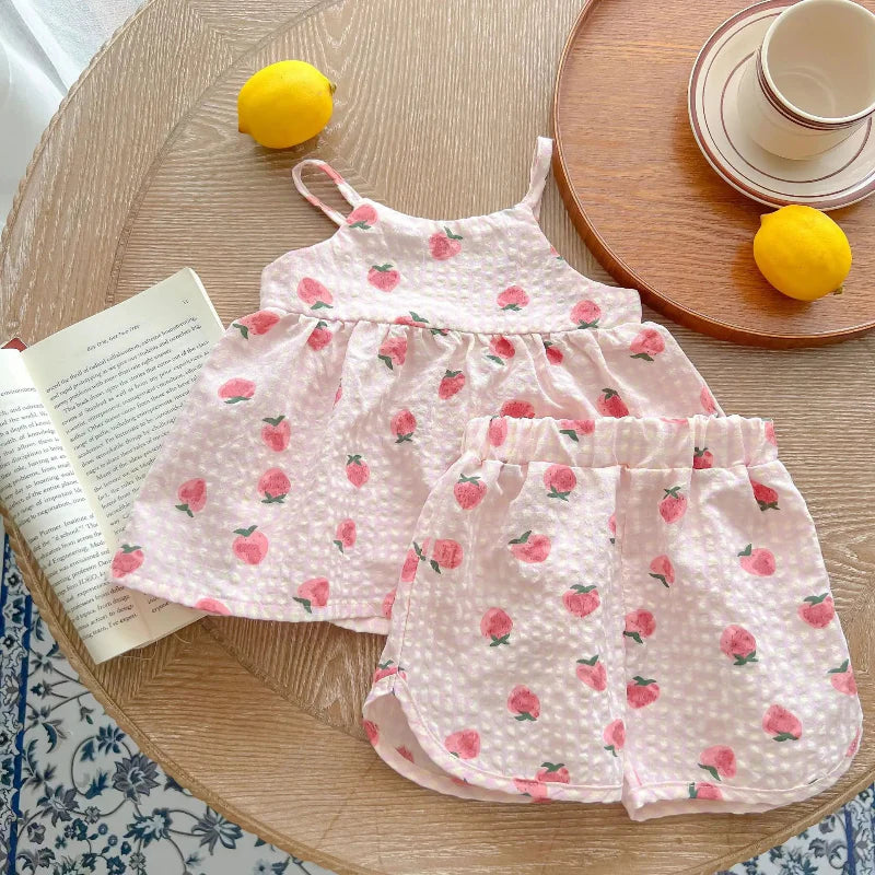 Sommer Baby Set – Luftiges Tanktop & Kurze Hose | Bequem & Atmungsaktiv | Größe 1–24 Monate