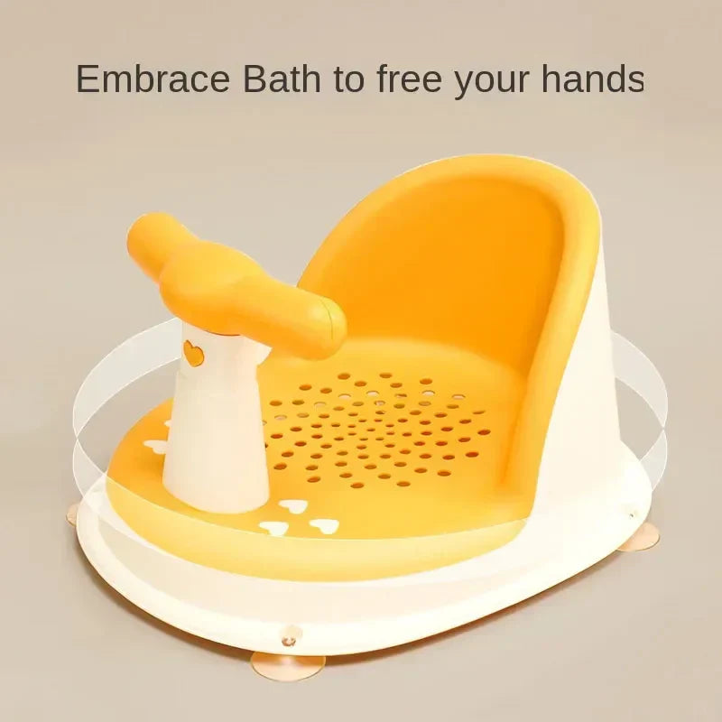 Ergonomischer Baby Badstuhl mit Anti-Rutsch – Sicher & Komfortabel ab 6 Monaten