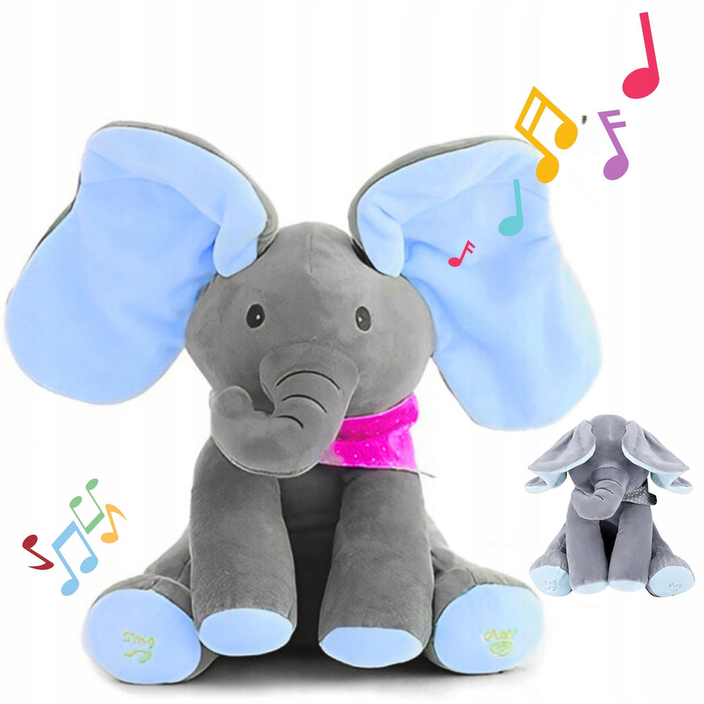 Interaktiver Kuschelelefant für Babys – Versteckspiel & Sprechen | FlappyPals ab 6 Monaten