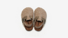 Instappers met Wol - Luanda Unisex, Beige/Bruin, Schapenvacht, Maat 20-34-More For Mini