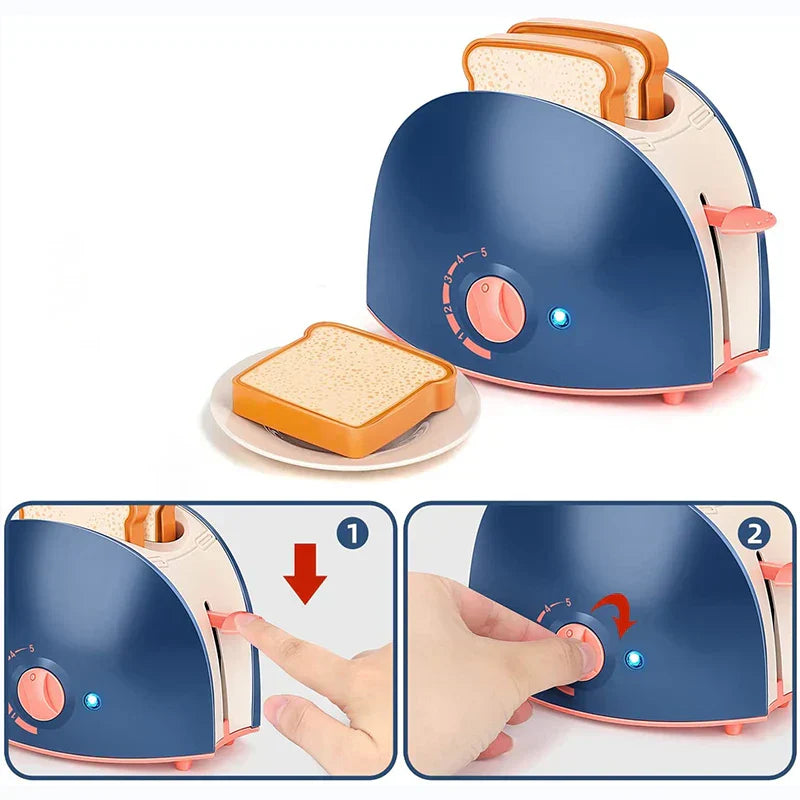 Spielzeug Küchengeräte für Kinder – Interaktives Mini-Küchenset mit Sound & Bewegung