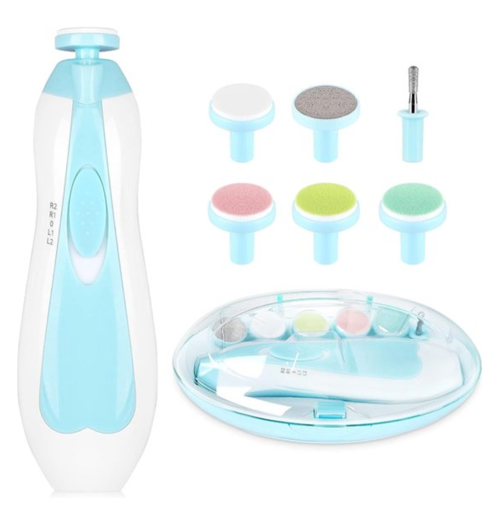SafeCare Baby Nagelfeilen-Set – Elektrisch, Sicher und Geräuschlos für Babys