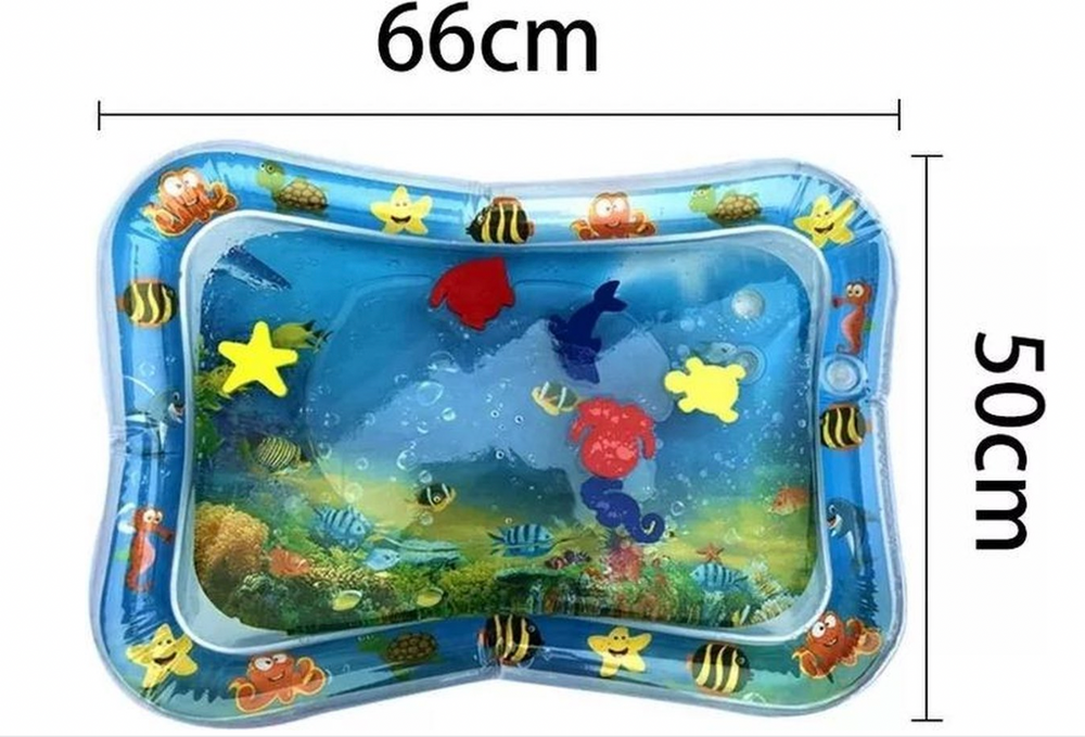 Baby Wasserspielmatte für Bauchzeit – Fördert Muskelentwicklung & motorische Fähigkeiten