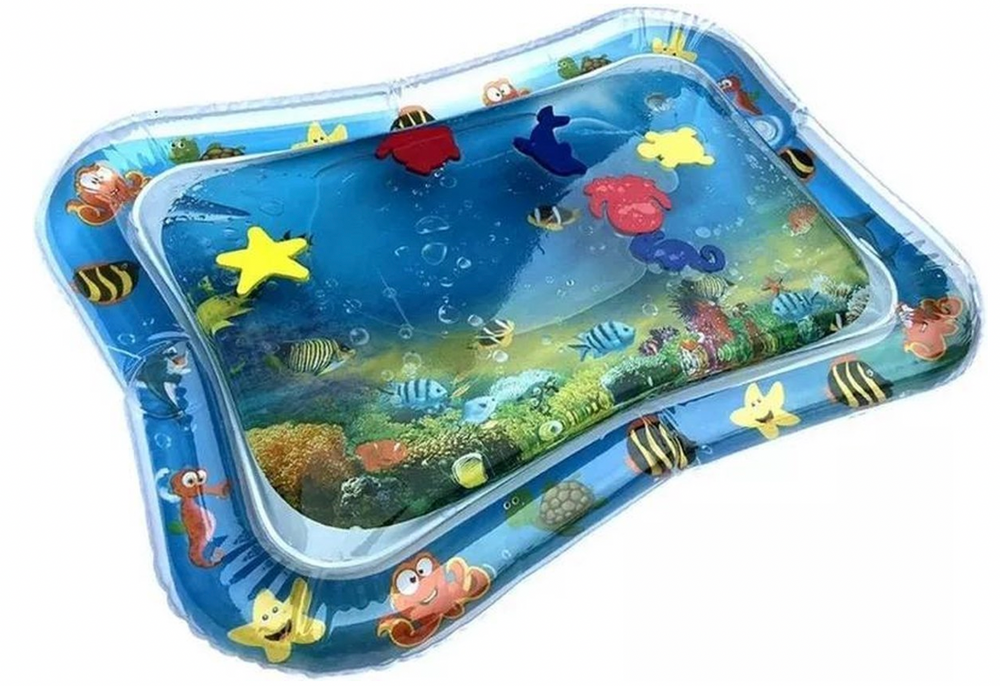 Baby Wasserspielmatte für Bauchzeit – Fördert Muskelentwicklung & motorische Fähigkeiten