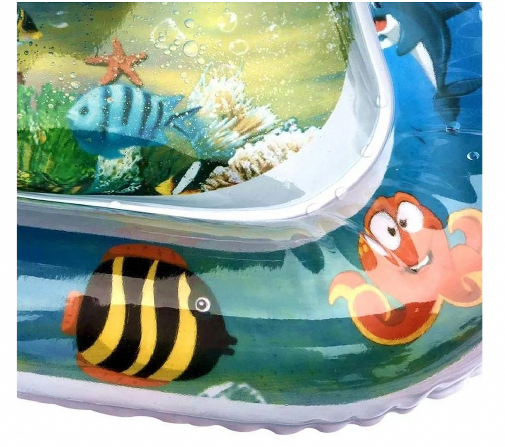 Baby Wasserspielmatte für Bauchzeit – Fördert Muskelentwicklung & motorische Fähigkeiten