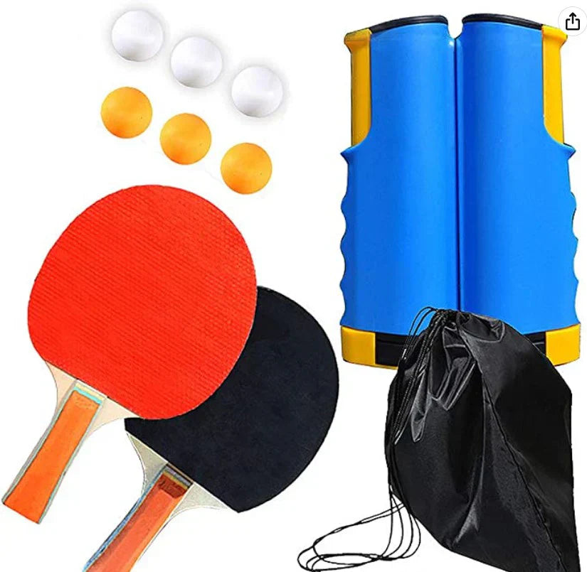 Tragbares Tischtennis-Set – Überall Pingpong Spielen | FlexNet von PlayGo