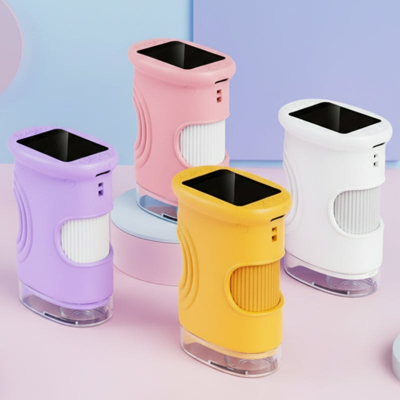 Digitales Mini-Mikroskop für Kinder – Aufladbar & Tragbar