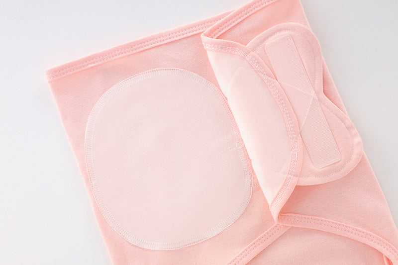 Inbakerdoek & Mutsje – DreamNest Luxe, Unisex, Grau/Grün/Rosa/Weiß/Braun, Baumwolle, Neugeborene