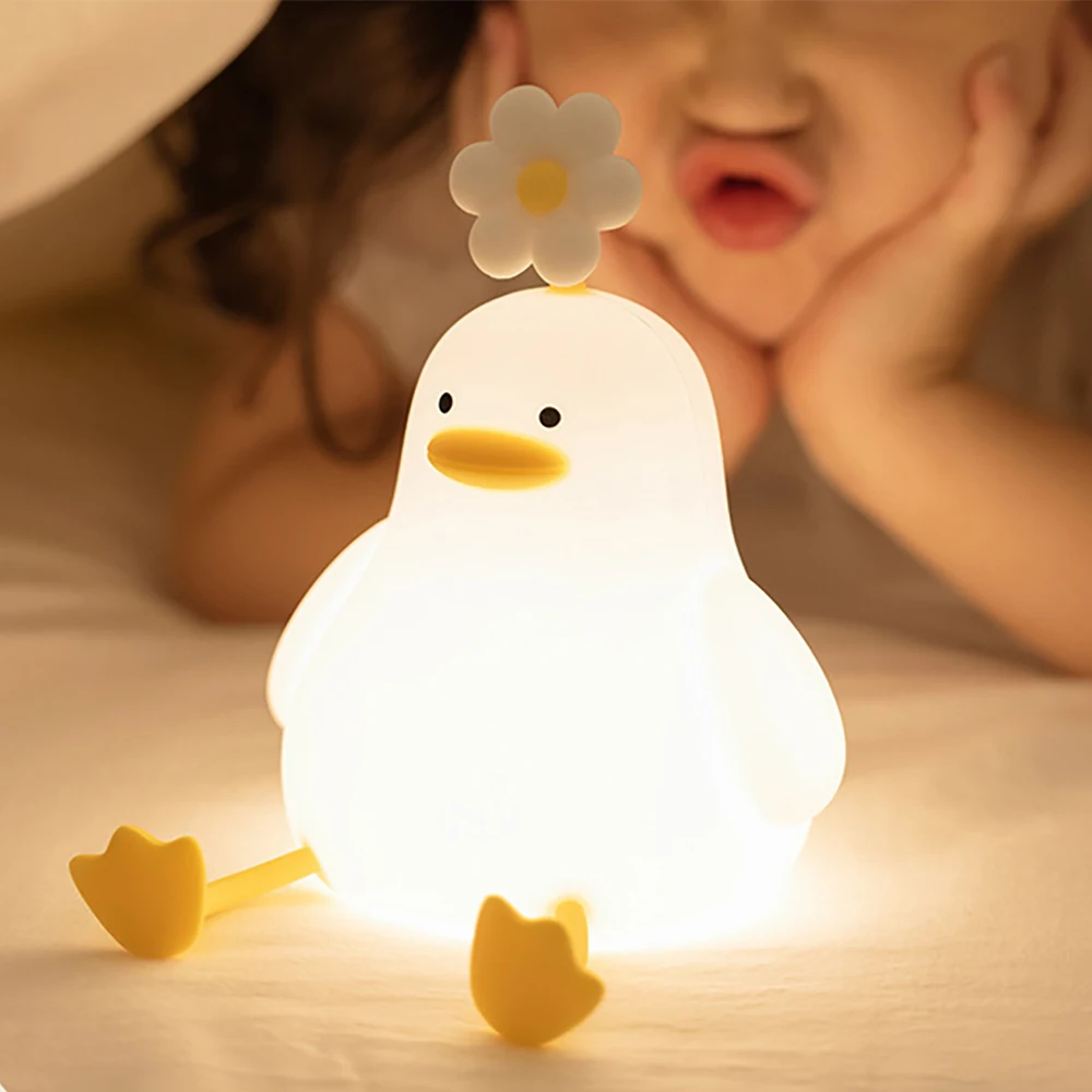 Enten Nachtlicht Kinder – Beruhigendes LED Schlaflicht für Baby- & Kinderzimmer | LumoKids