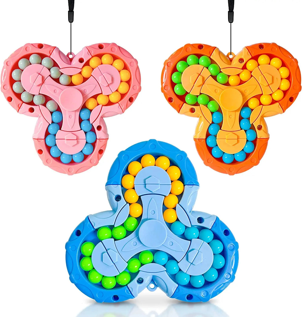 Fidget-Spinner-Puzzle für Kinder – Drehendes Anti-Stress- & Sensorikspielzeug