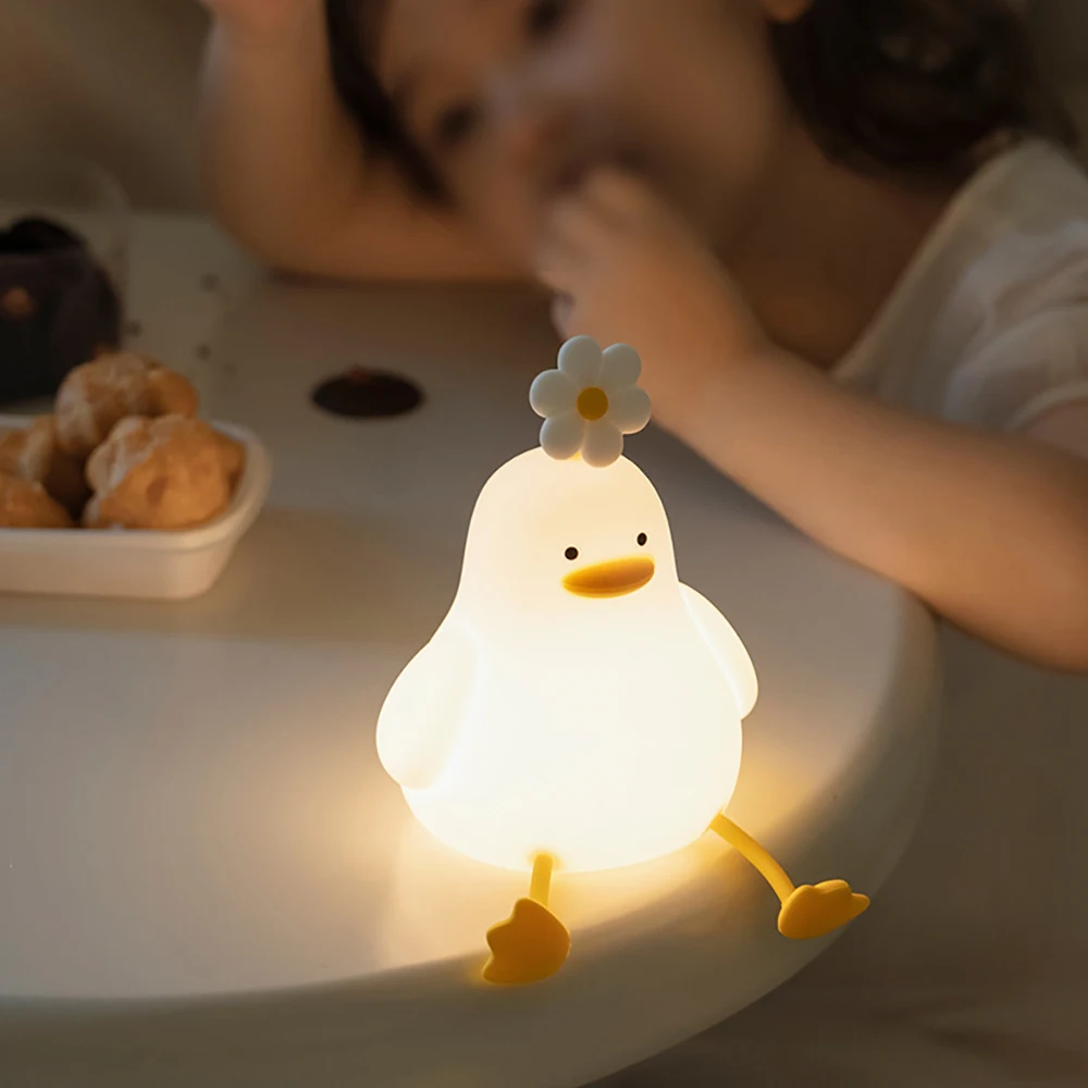 Enten Nachtlicht Kinder – Beruhigendes LED Schlaflicht für Baby- & Kinderzimmer | LumoKids