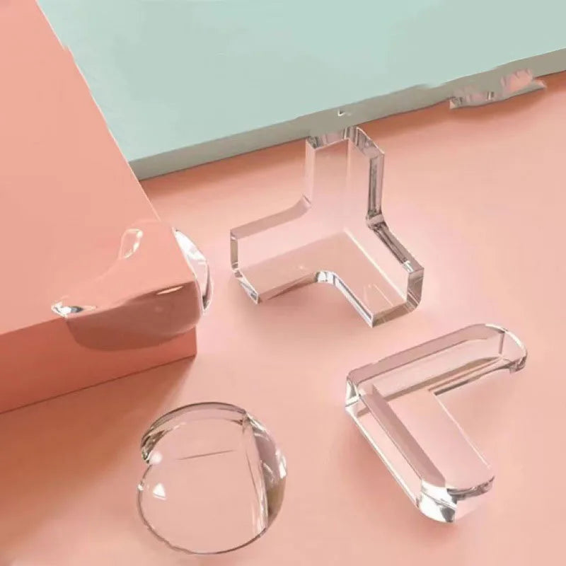 Silikon Eckschutzleisten für Baby – Set mit 4 oder 10 Stück
