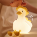 Nachtlicht Ente mit Touch-Bedienung – USB-aufladbar, warmes Licht, Silikon | Kinderzimmerlampe