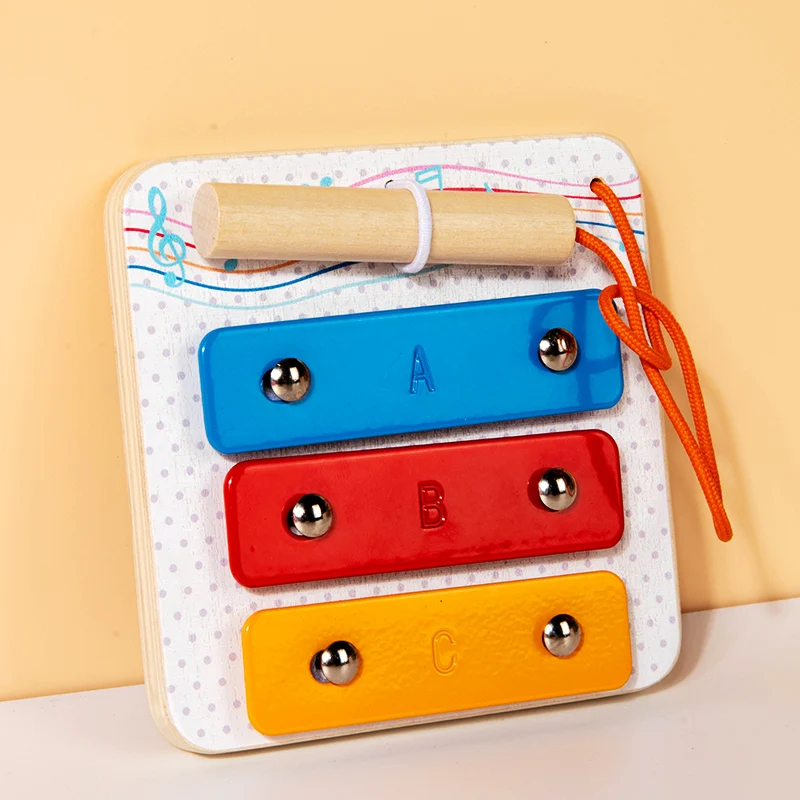 Magnetisches Busy Board Montessori aus Holz – 12 Aktivitäten zur Wahl, kompakt | Aktivitätsbrett