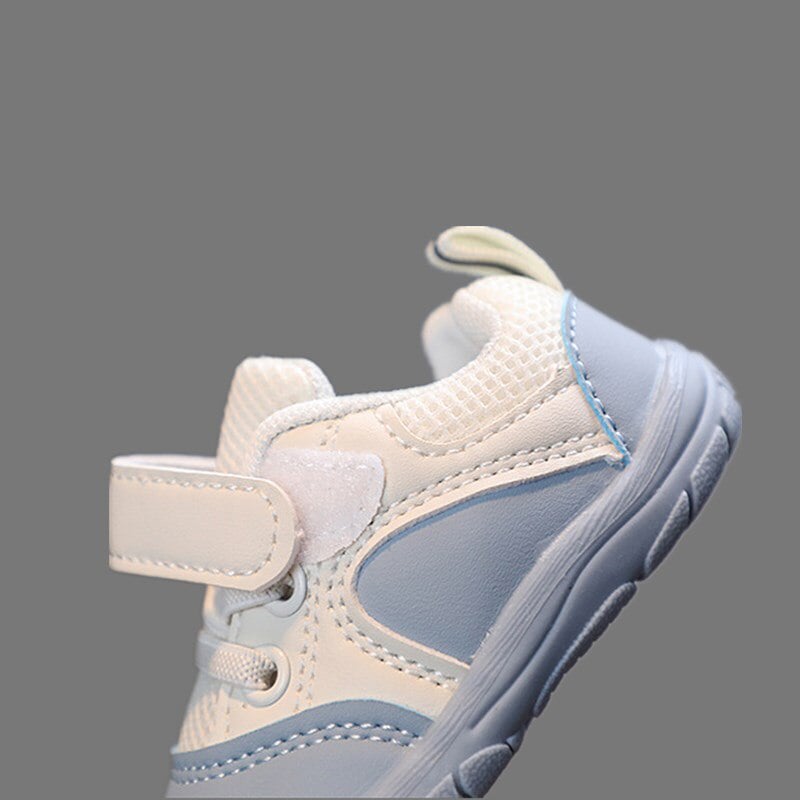 Kindersneaker mit flexibler Sohle – atmungsaktiv, rutschfest, Klettverschluss | Lauflernschuhe