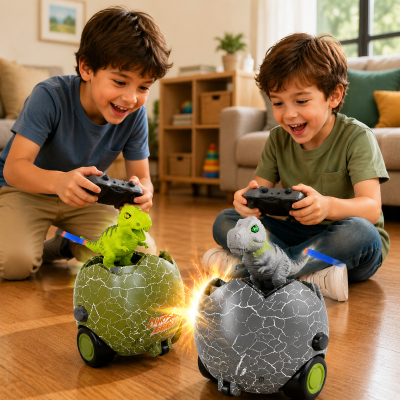 RC-Dinosaurier-Ei – Ferngesteuert mit Licht, Sound & schlüpfendem Dino