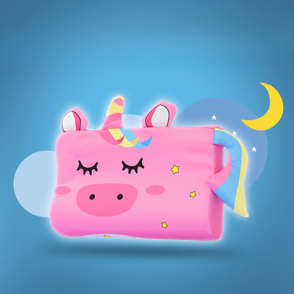 Ergonomisches Kinderkissen für Kleinkinder | Unterstützung & Besserer Schlaf | DreamNest