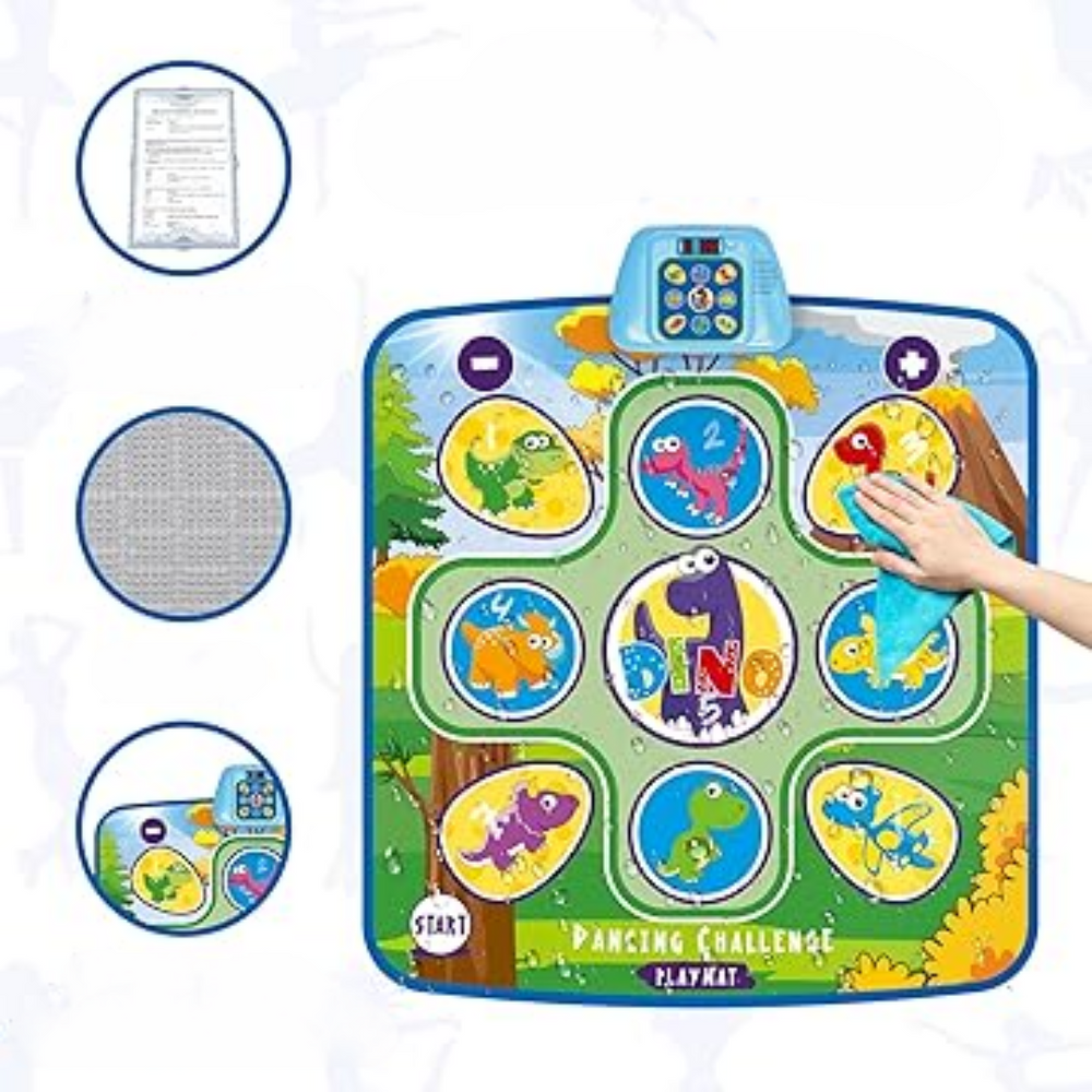 DanceStar Interaktives Tanzspielzeug – Fördert Rhythmus & Motorik | Für Kinder ab 3 Jahren