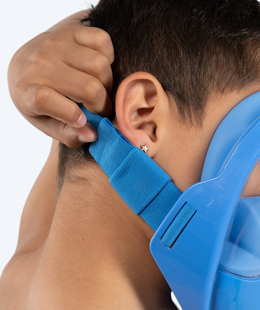 Kinder Schnorchelmaske mit 180° Sicht & Dry-Top – Bequem & Auslaufsicher | Seawise