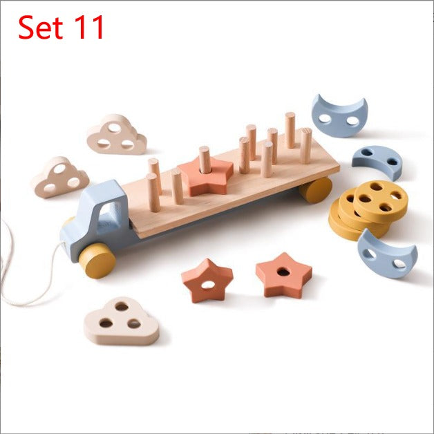 Holzspielzeug für Babys – Pädagogisch & Sicher – Motorik & Entwicklung | BrightSteps