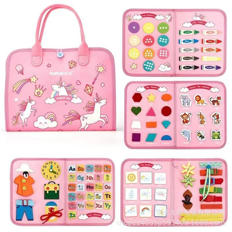 Lernbuch für Kleinkinder – Spielerisch Motorik & Fähigkeiten Entwickeln