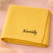 Personalisierte Babydecke mit Namen aus weicher Baumwolle