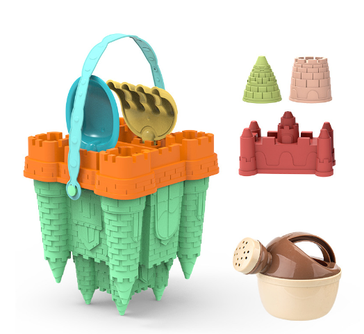 Sandburgen-Set für Kinder – SandyCastle Set™ – Kreativer Spielspaß für Strand und Sandkasten