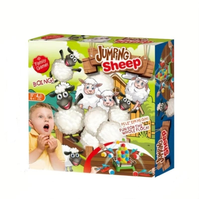 Springende-Schafe-Brettspiel Spielaufbau