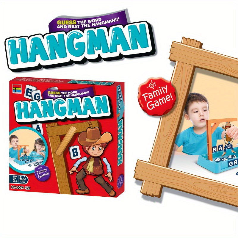 Kind spielt Cowboy Galgenmännchen Wortspiel