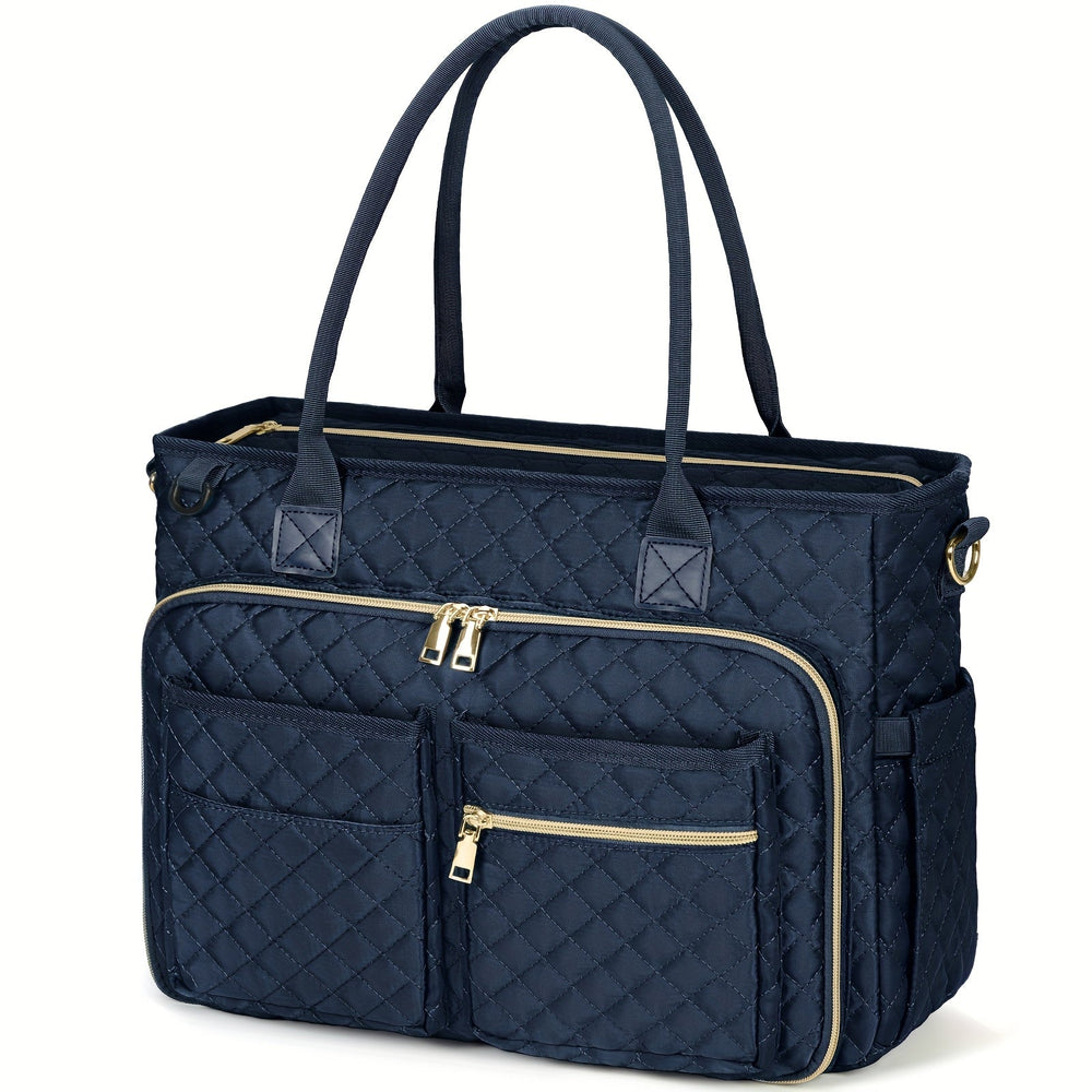Laptoptasche Damen 15,6 Zoll gepolstert – Schultergurt, Isolierfach, Trolleygurt | Arbeitstasche