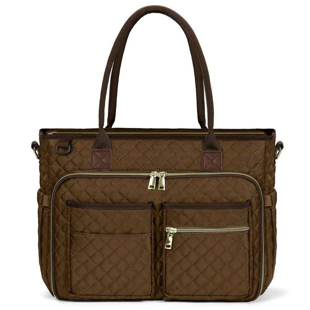 Laptoptasche Damen 15,6 Zoll gepolstert – Schultergurt, Isolierfach, Trolleygurt | Arbeitstasche