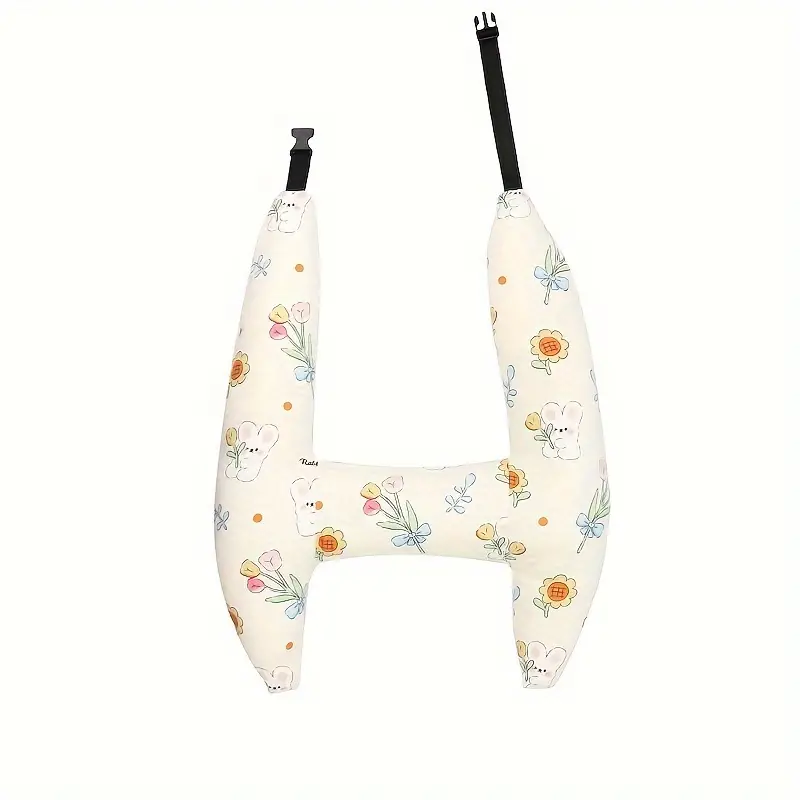 TravelComfort Auto-Reisekissen – Perfekte Kopf- und Nackenunterstützung für Kinder auf langen Fahrten