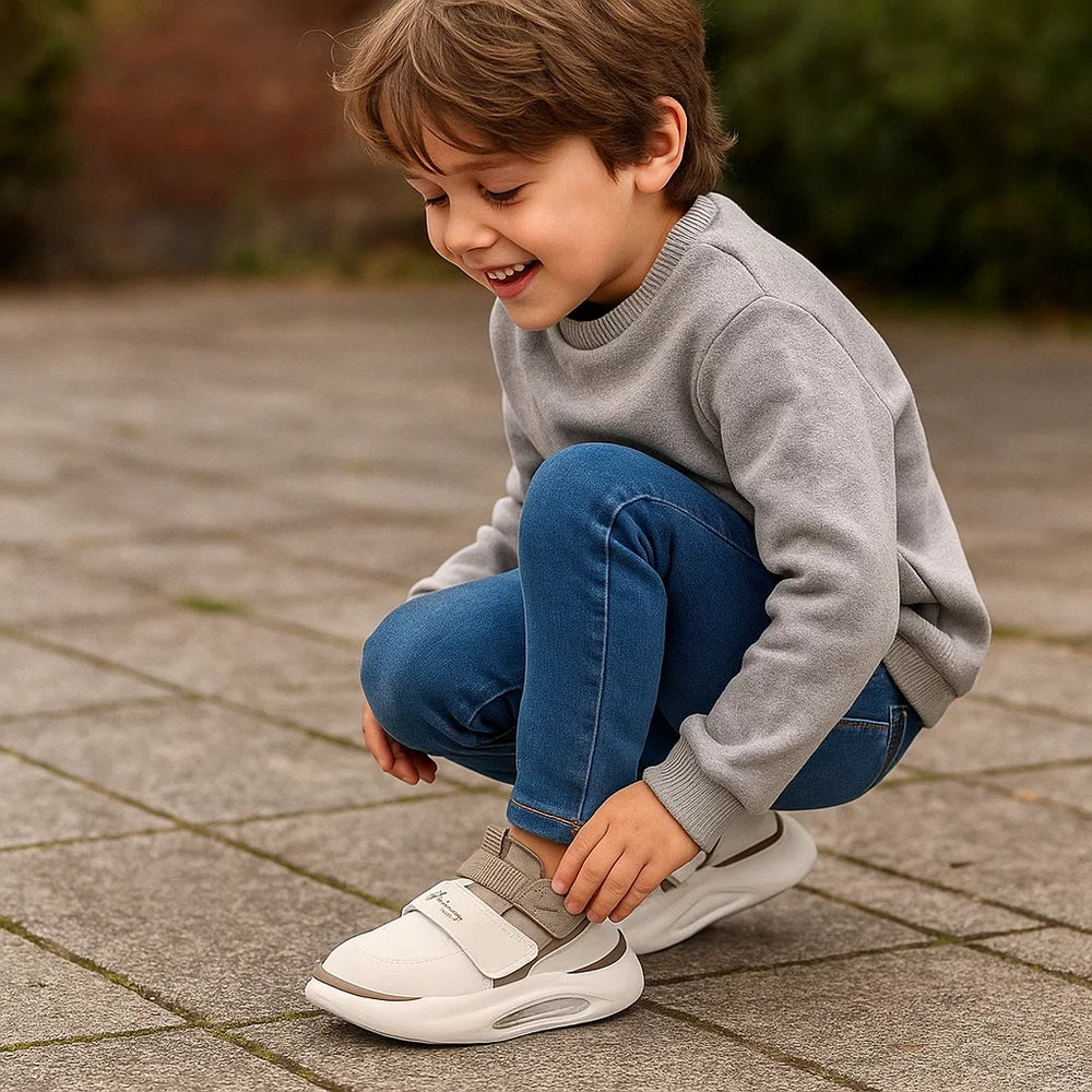 Kinder Sneaker mit Klettverschluss – Rutschfest & Komfortabel | Gr. 21-30