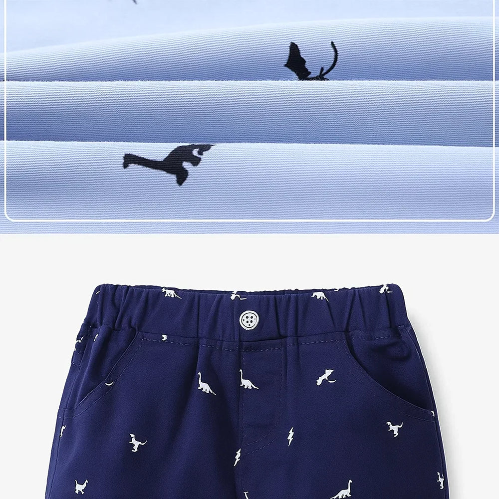 Kinder Sommershorts – Leicht & Komfortabel mit Verspieltem Muster | 2-7 J.