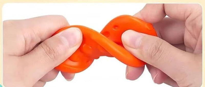 Sensorische Fidget-Steine aus Silikon – 6 oder 12 Stück, waschbar, weich | taktiles Spielzeug