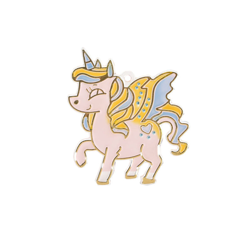 Kristall-Bastelset für Kinder – Gestalte Deine Eigenen Glitzer-Anhänger ab 3 Jahren