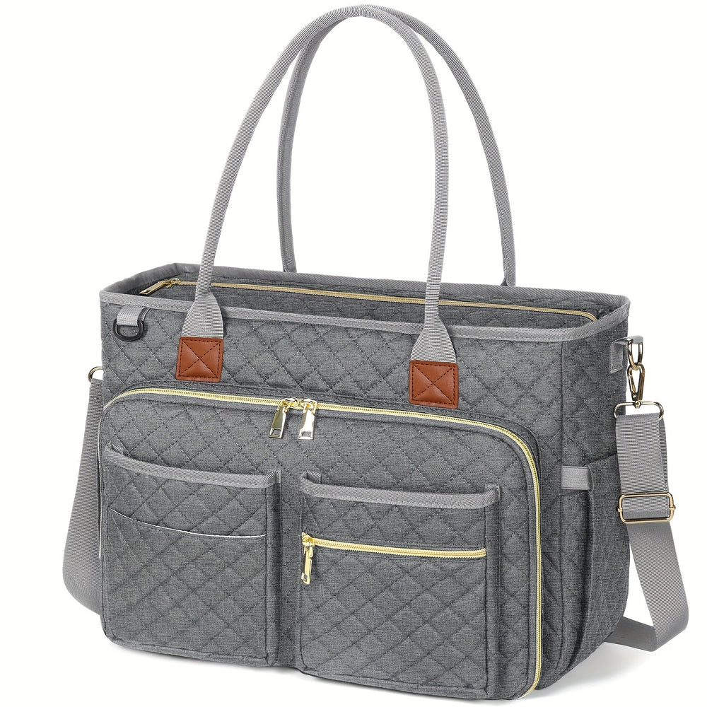 Laptoptasche Damen 15,6 Zoll gepolstert – Schultergurt, Isolierfach, Trolleygurt | Arbeitstasche
