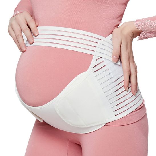 Verstellbarer Schwangerschaftsgürtel mit Bauch- und Rückenstütze