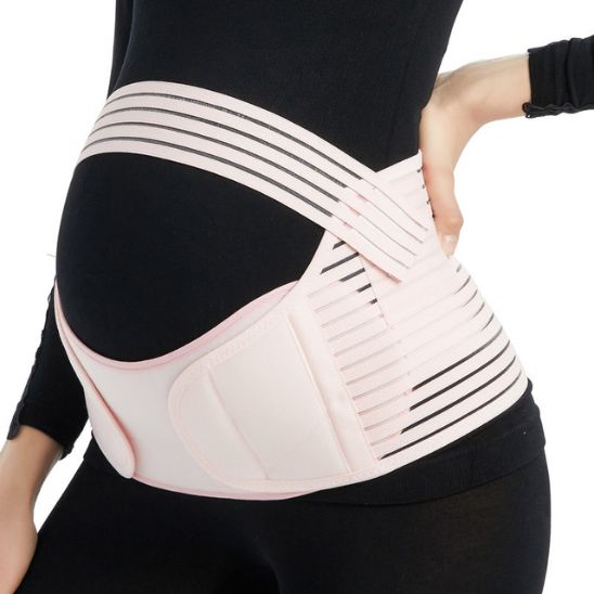 Verstellbarer Schwangerschaftsgürtel mit Bauch- und Rückenstütze