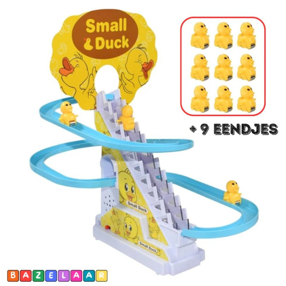 Tanzende-Enten-Parcours mit 9 Enten