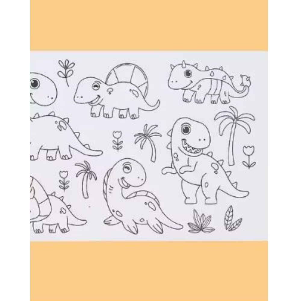 Wiederverwendbare Zeichenrolle für Kinder – 3 Meter Zeichenband für Wand & Tisch | Kreatives Spielzeug ohne Kleberückstände